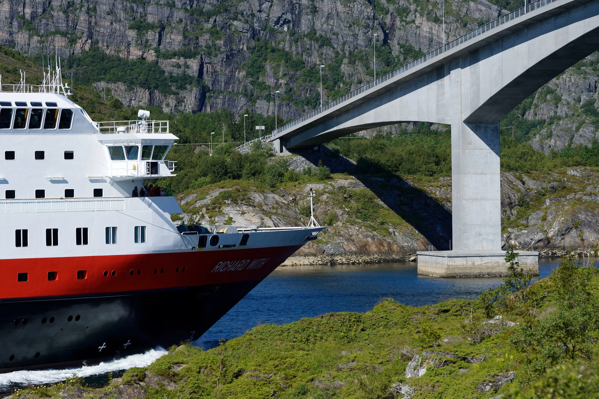 Hurtigruten ved Stokkøya