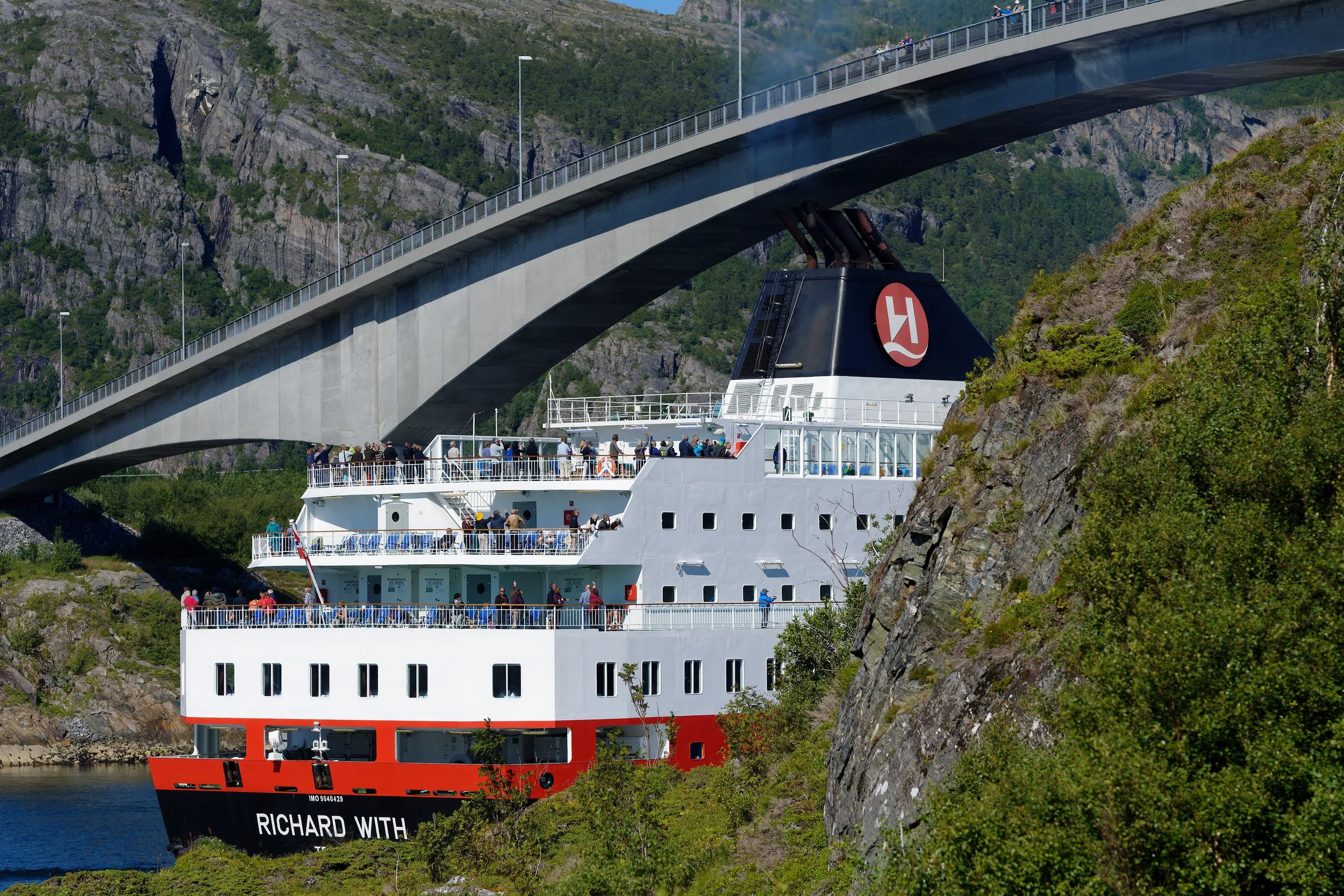 Hurtigruten ved Stokkøya