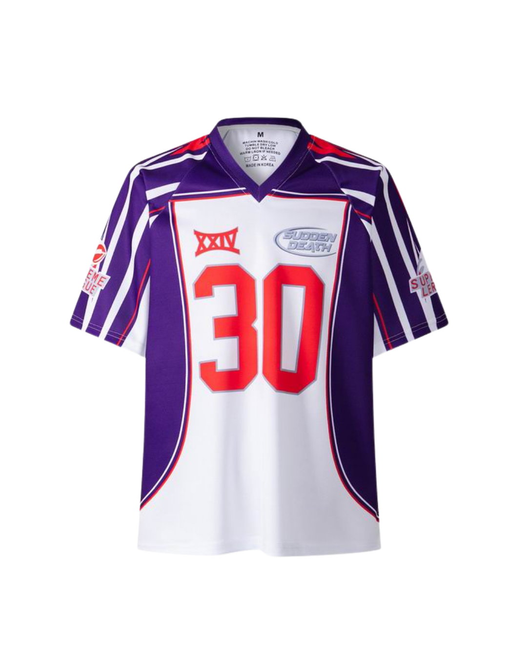 Supreme Sudden Death Football Jersey — White SS24