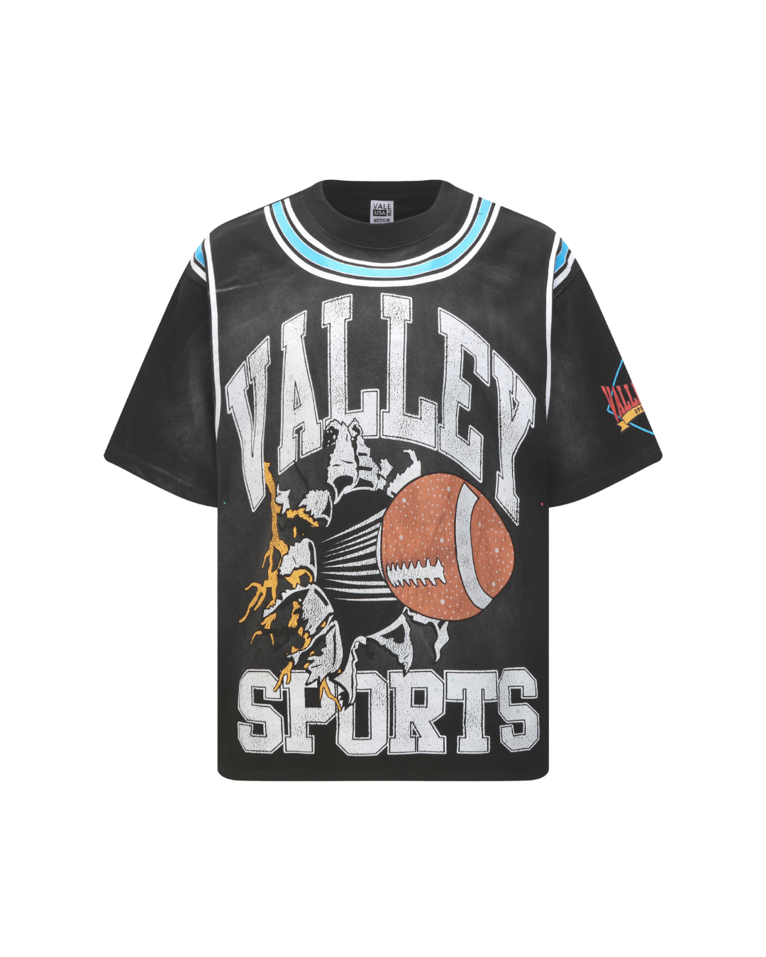 Vale Forever Classic Bling Tee Black White – Rhinestone Graphic Tee
