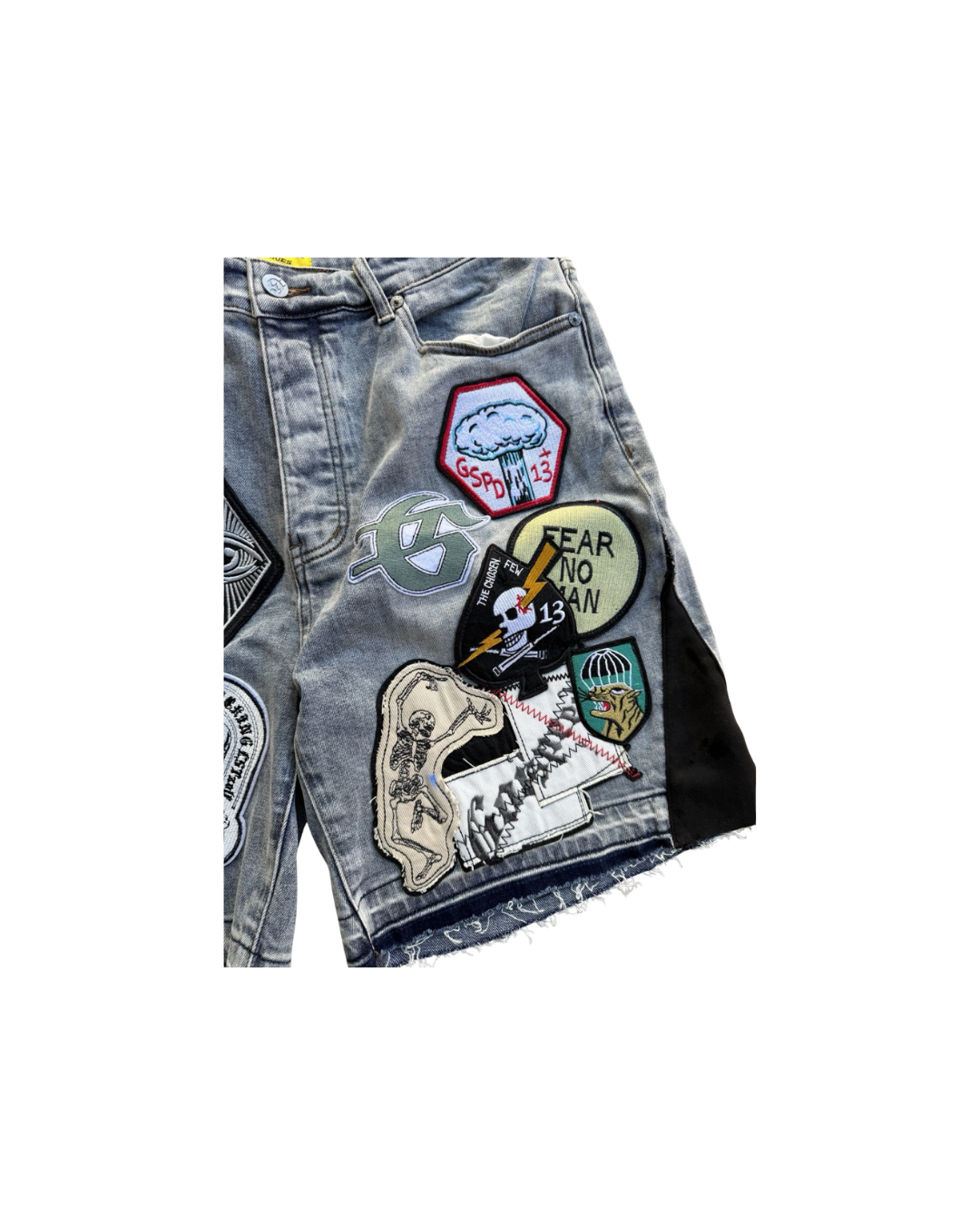 godspeed-patchwork-denim-shorts-v2-blue-right-patch-detail-fear-no-man.png