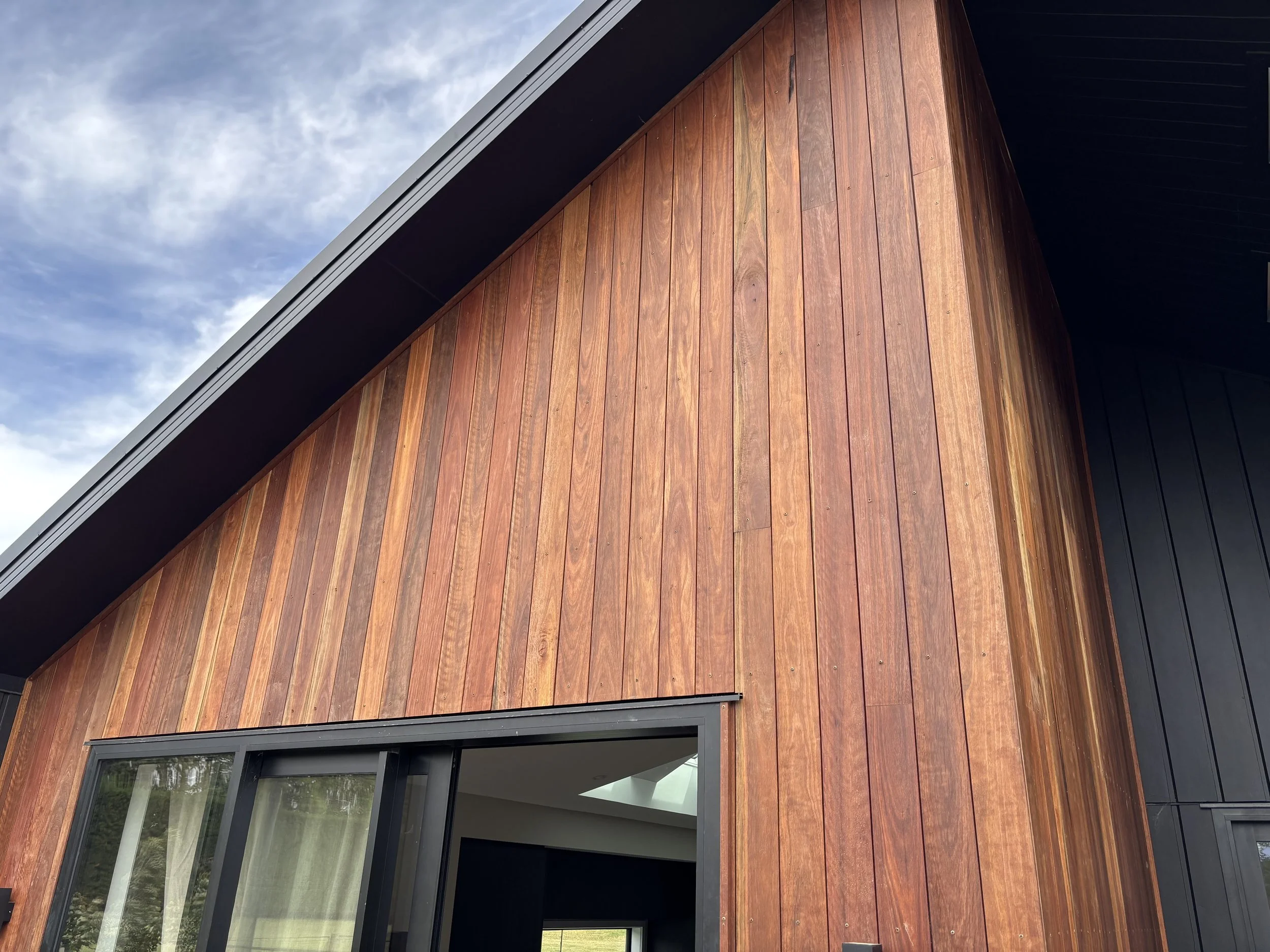 Spotted Gum exterior timber cladding
