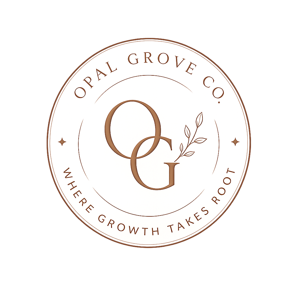 Opal Grove Co. logo - transaction coordination and business operations support in Ohio