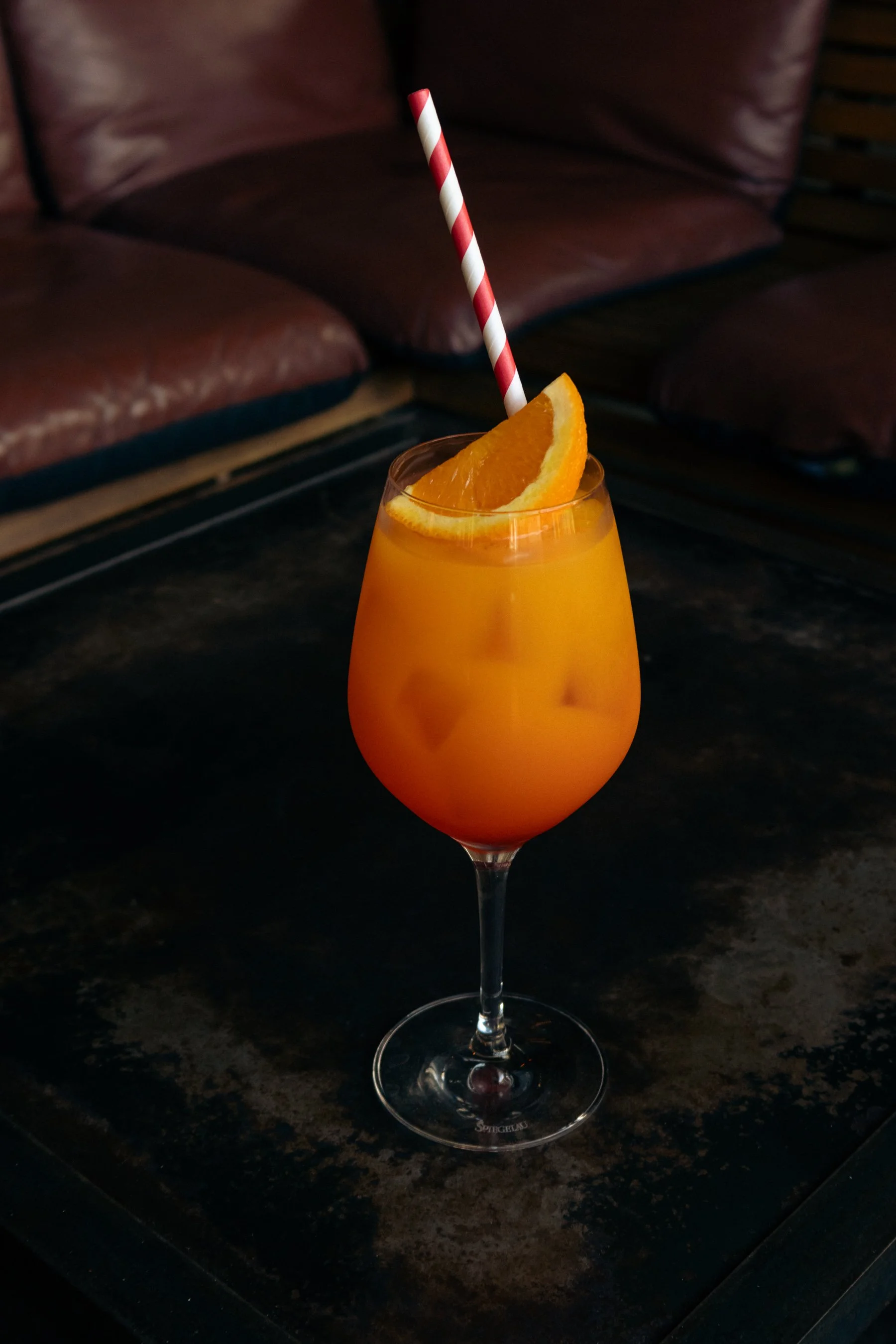 Garibaldi cocktail photo for a venue in Ponsonby, Auckland.