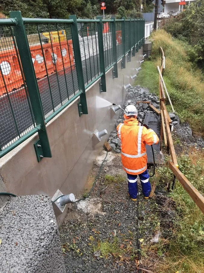 Ngaio Gorge Retaining Walls, Wellington