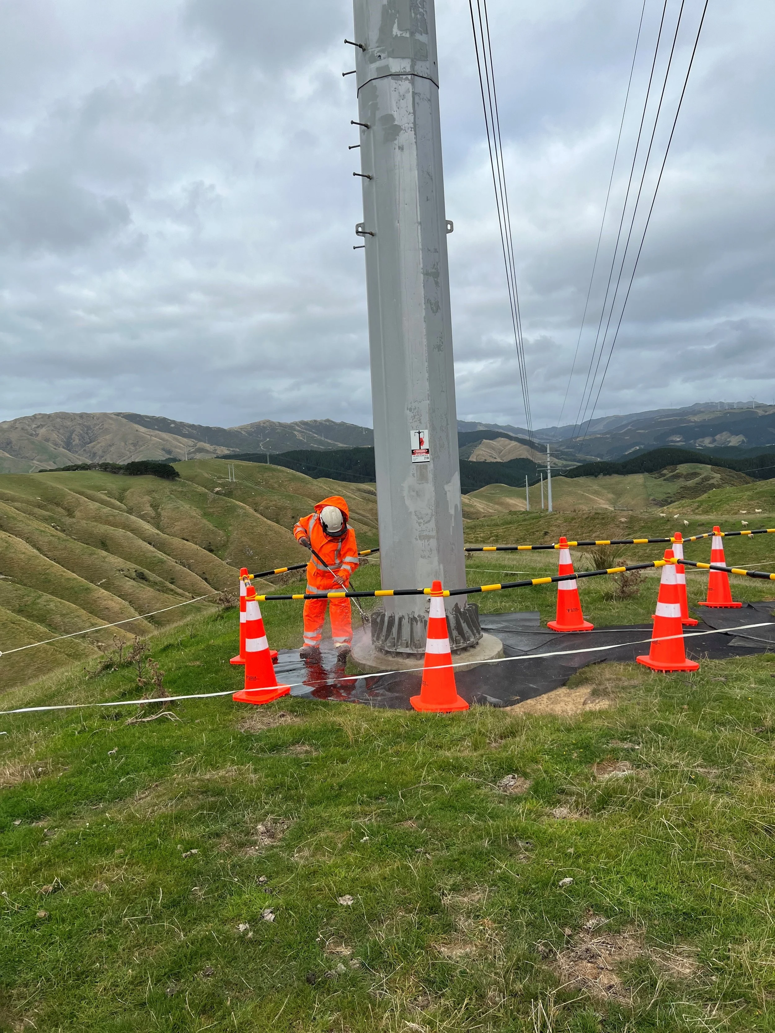 Mill Creek Wind Farm, Ohariu Valley, Wellington