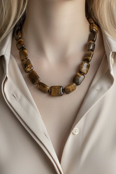 Tigers Eye Necklace