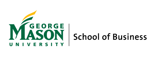 George Mason University School of Business logo with text