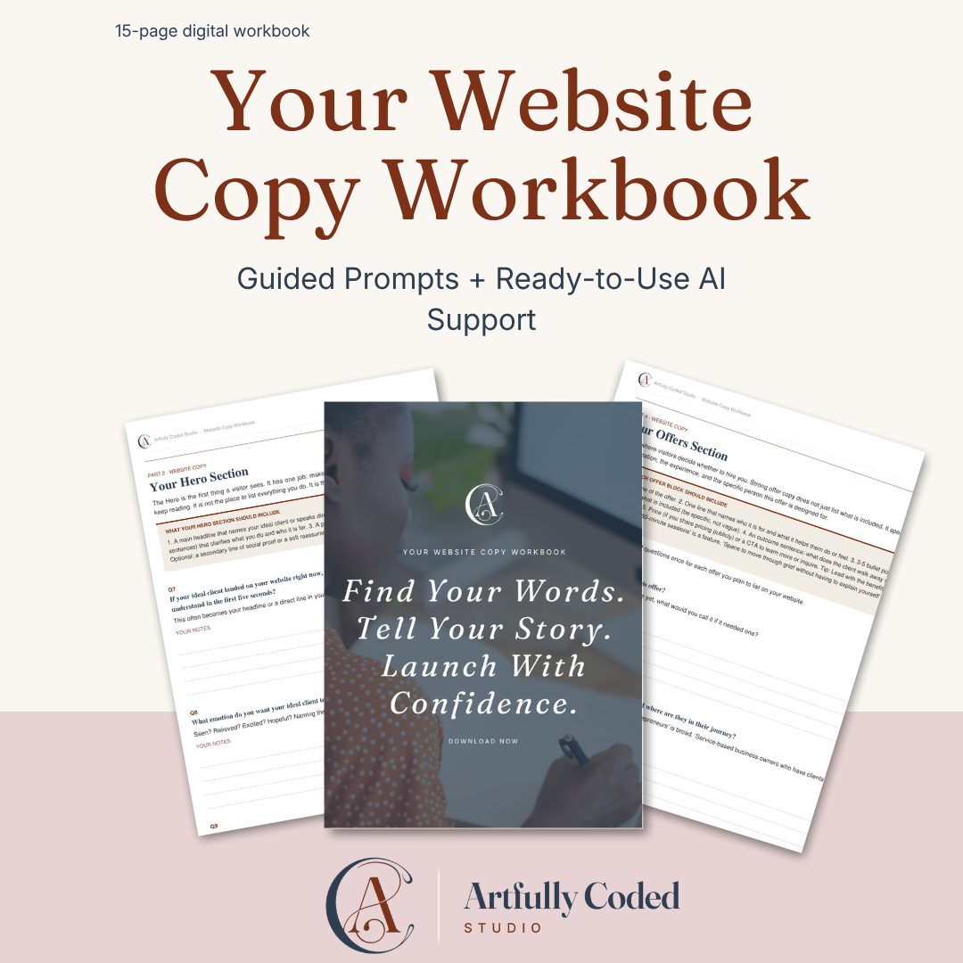 Your Website Copy Workbook