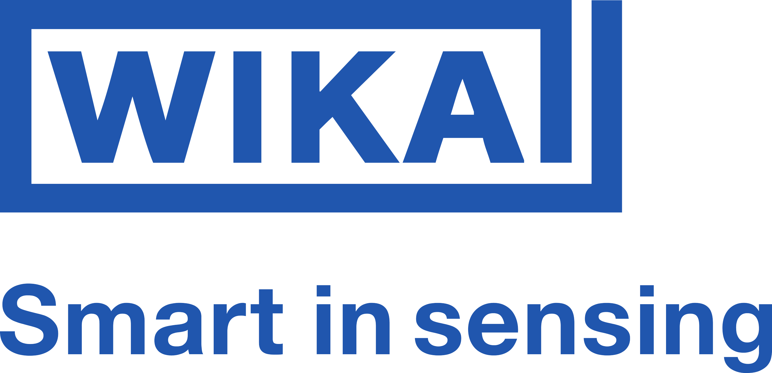 WKAL logo with the tagline 'Smart in sensing' on a blue background.
