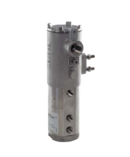 Maxseal ICO2S SOV used for controlling flow in industrial applications.