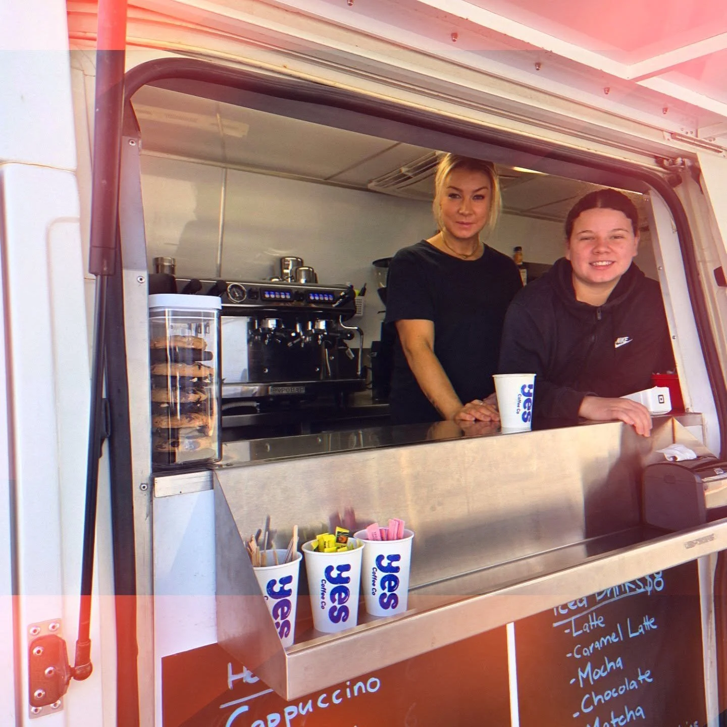 Out and about with the van @yes_coffeeco