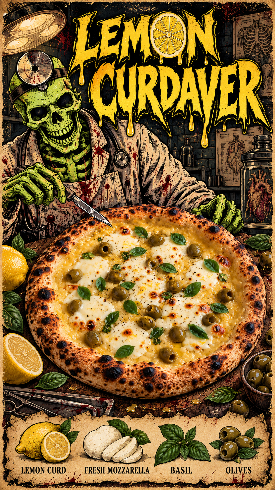 Lemon Curd Pizza