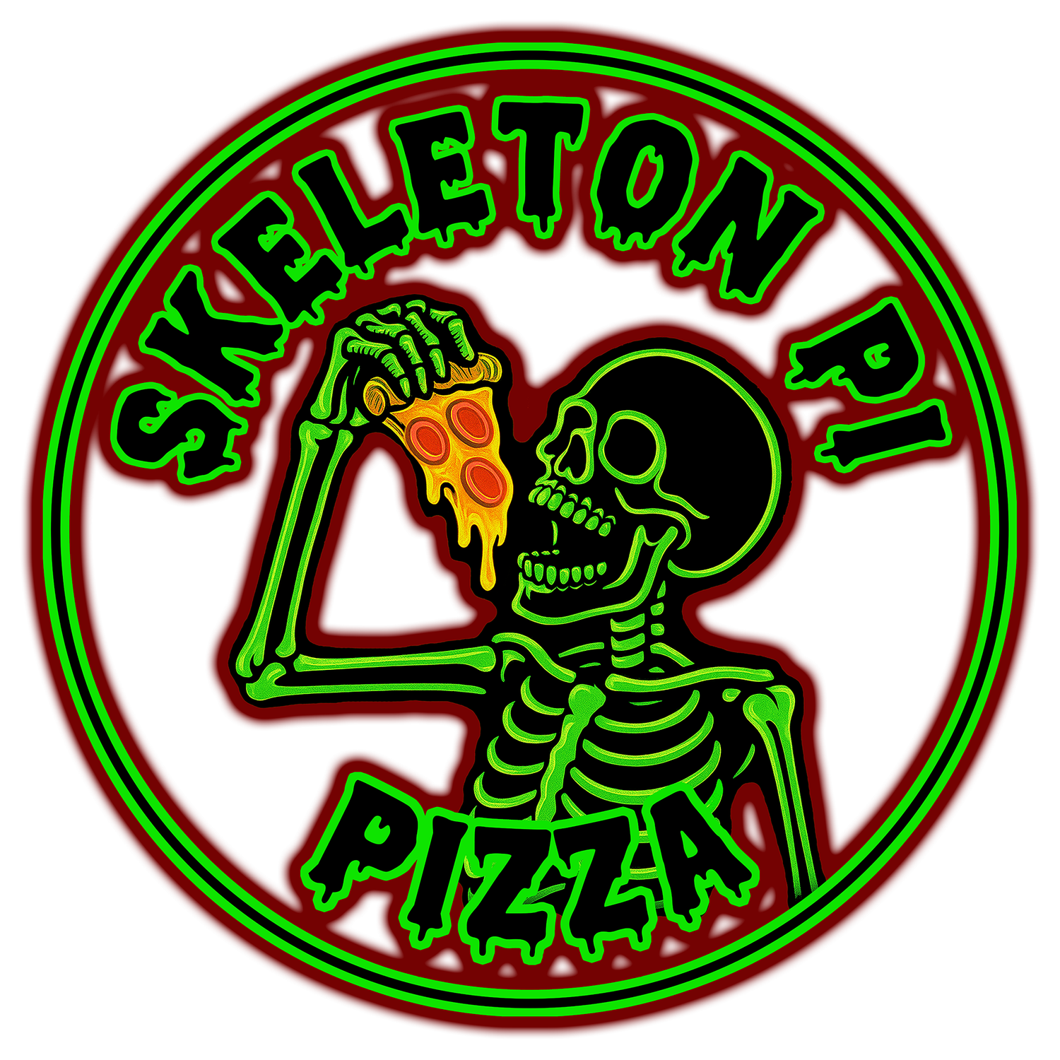 SKELETON PIZZA