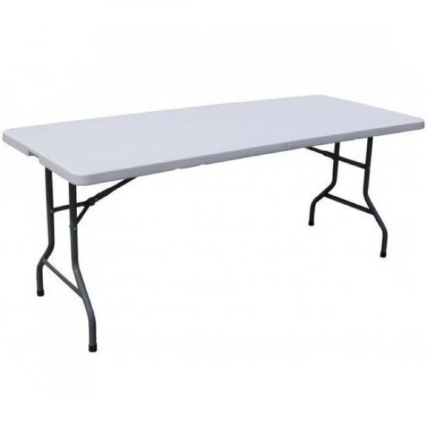 Witte klapbuffettafel 200 × 60 cm