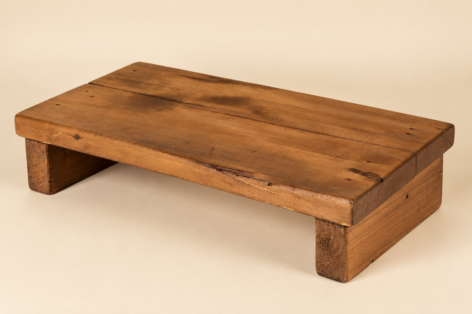 Kleine Houten Taartstandaard  Hout 30 cm