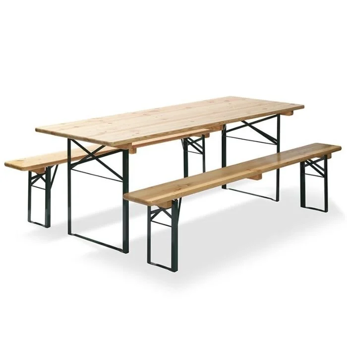 Bierbank set 220x50 cm