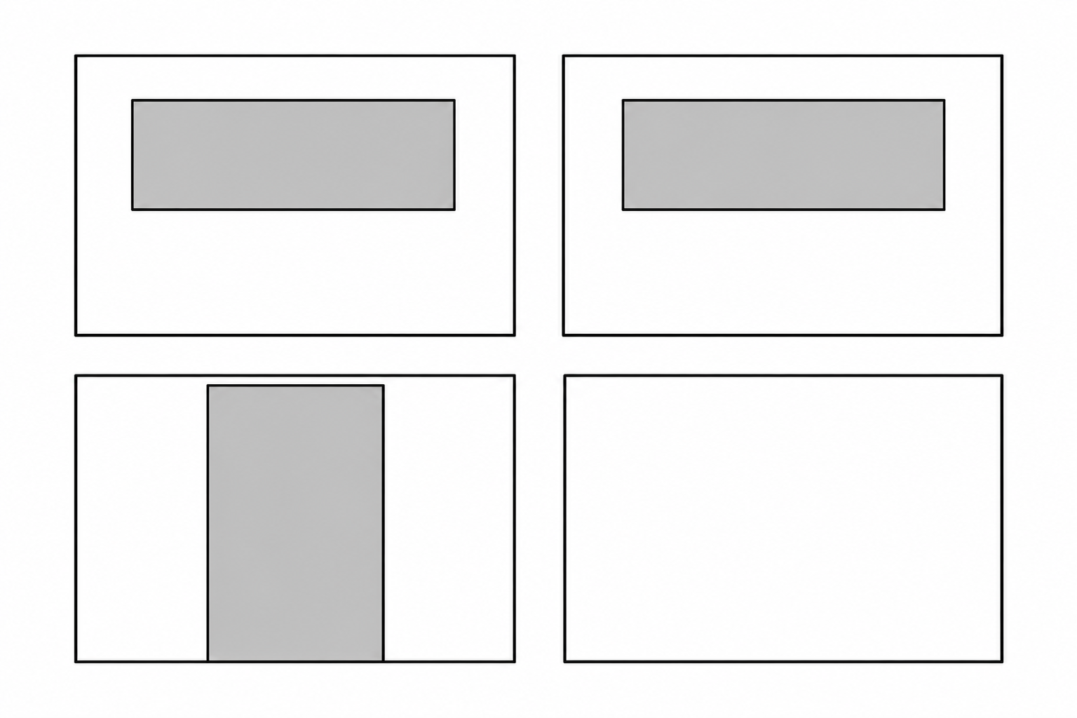 Zijwandenset voor Easy-Up tent 3 × 3 meter