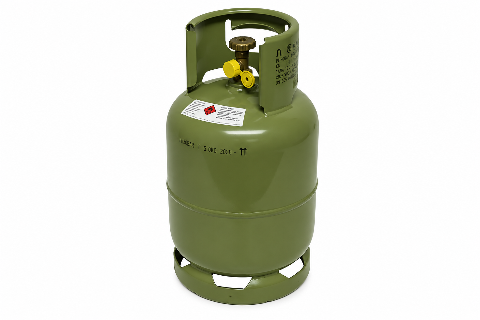 Stalen Propaan Gasfles 5 kg