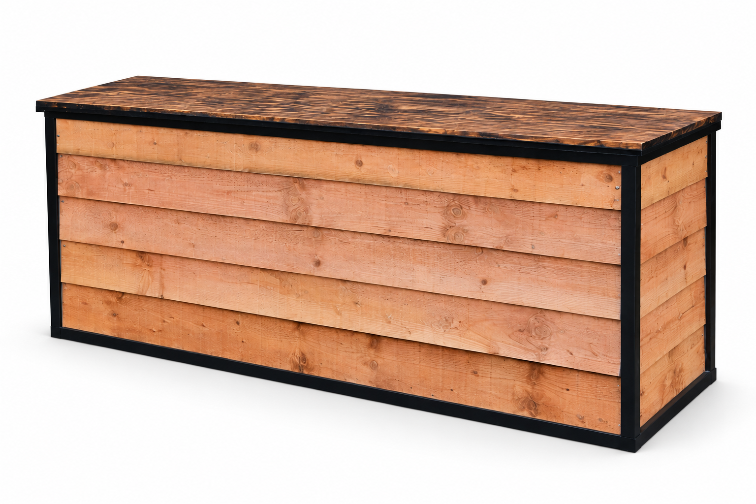 Bar hout staal