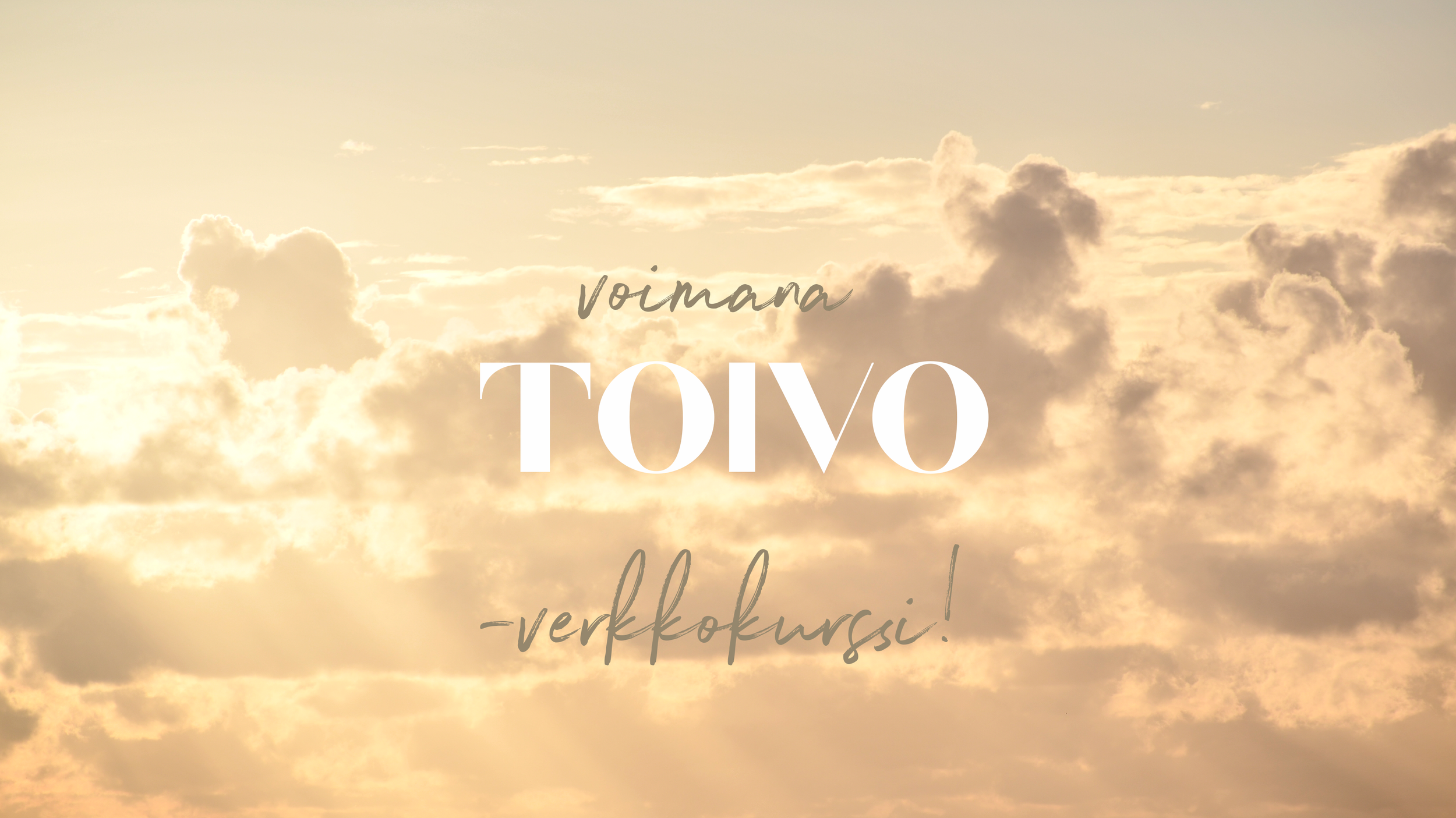 Verkkokurssitarjous ystävänpäiväviikolle!