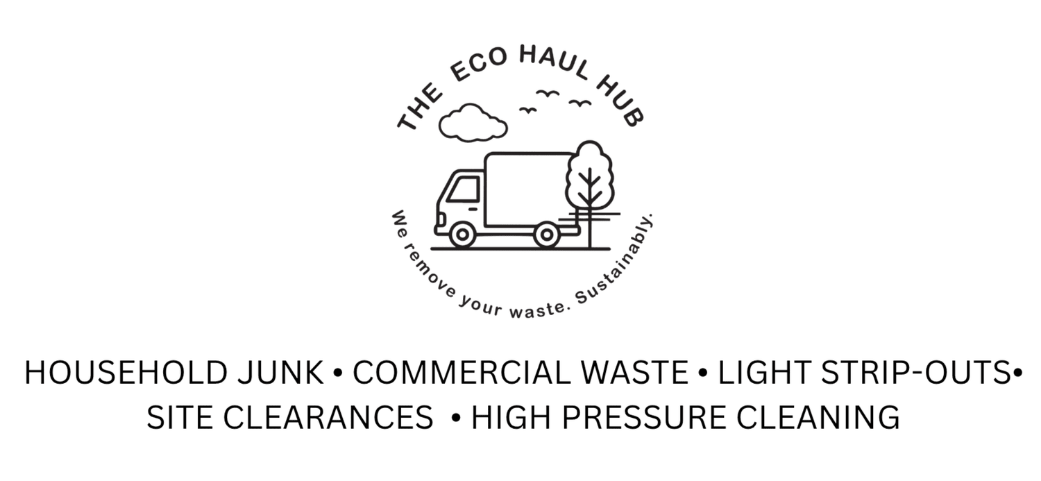 HOUSEHOLD JUNK • COMMERCIAL WASTE • LIGHT DEMOLITION • SITE CLEARANCES  • HIGH PRESSURE CLEANING 
