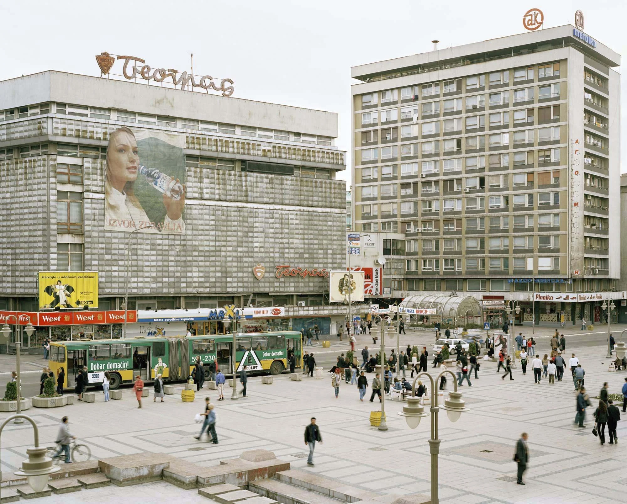 Niš, King Milan Square, 2005