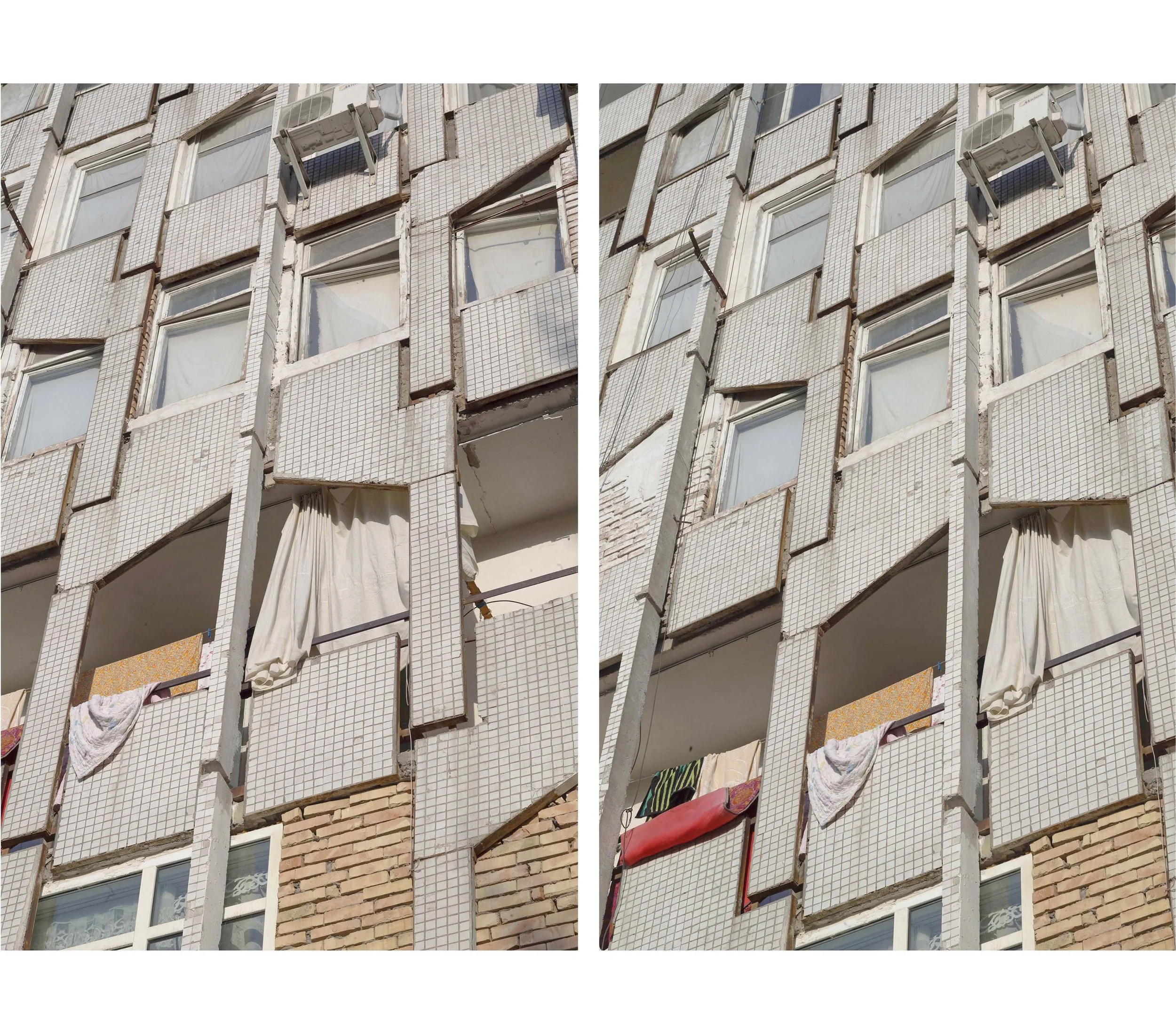 Documentary photo by Roman Bezjak, from the series Tashkent. Soviet-era residential architecture combining modernist construction with local Uzbek traditions after the 1966 earthquake,