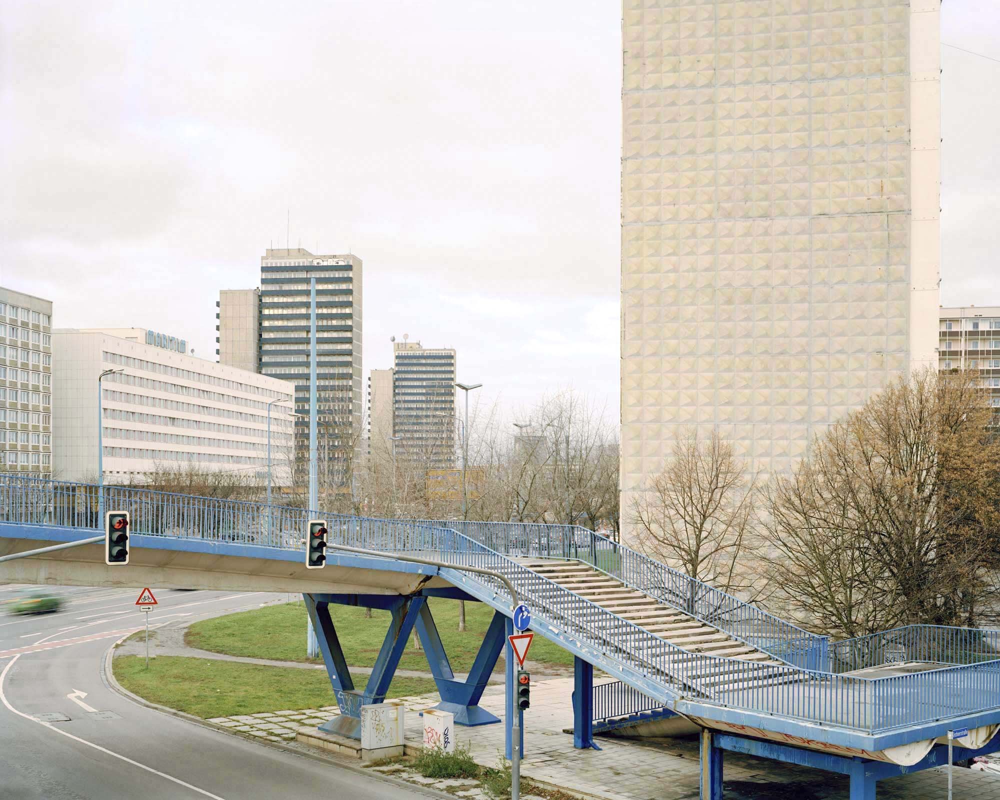 Halle, Merseburger Street, 2007