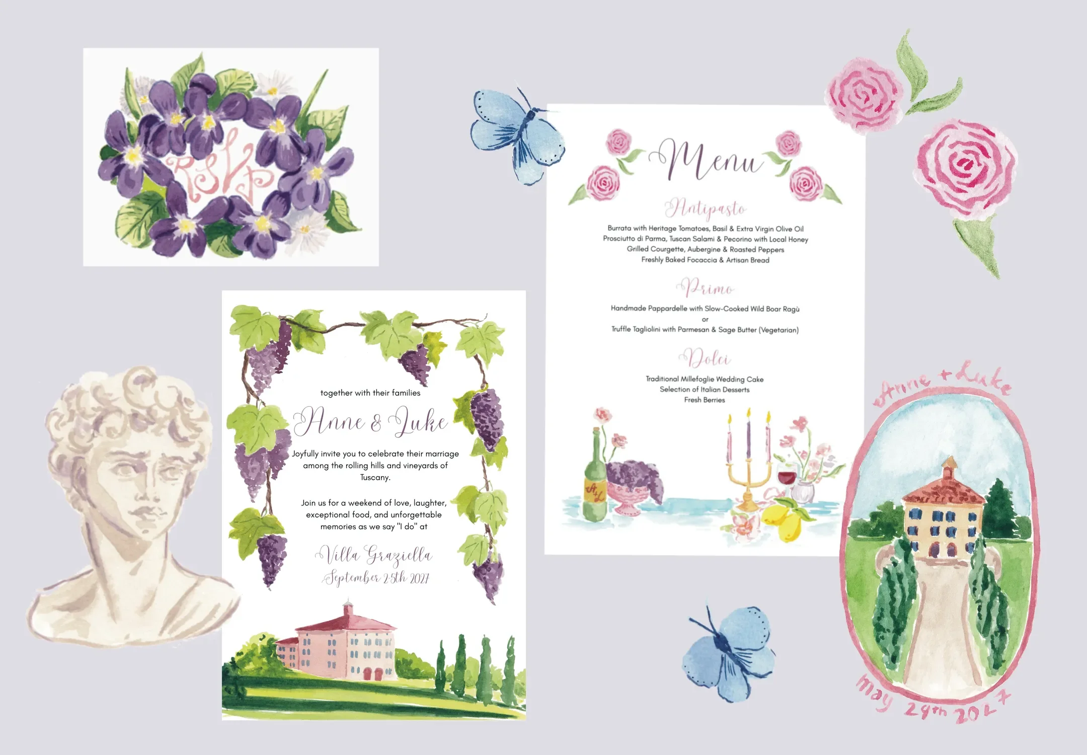 Custom Wedding Stationery Designer Vanya Halsey