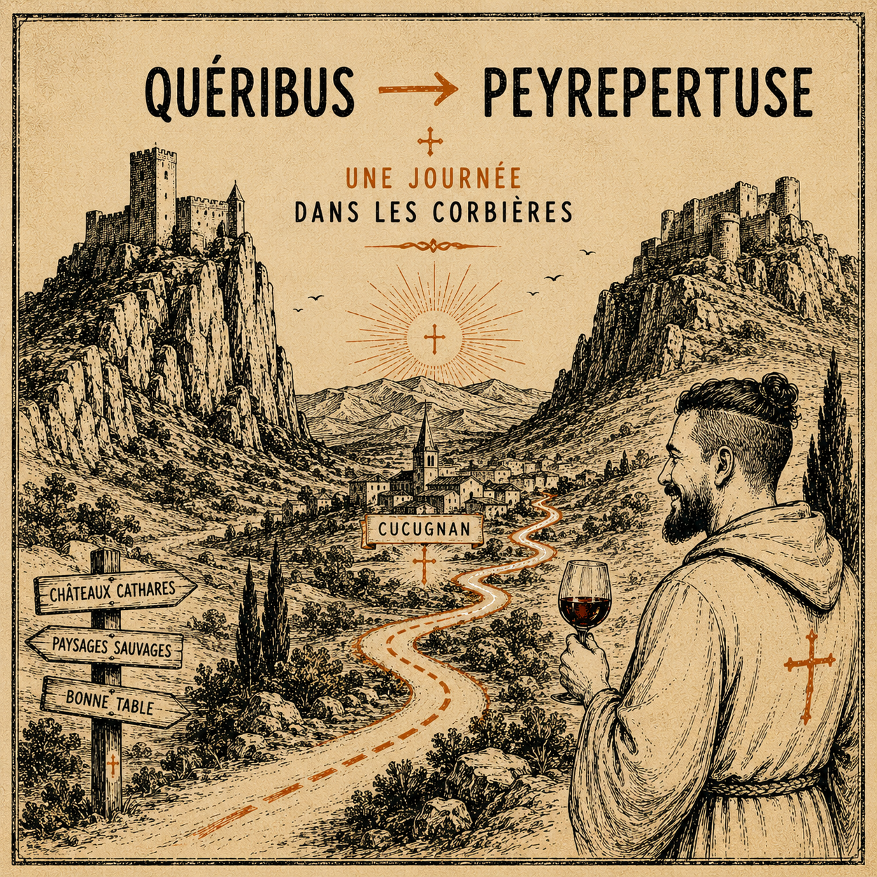 Quéribus et Peyrepertuse en une journée : notre itinéraire dans les Corbières