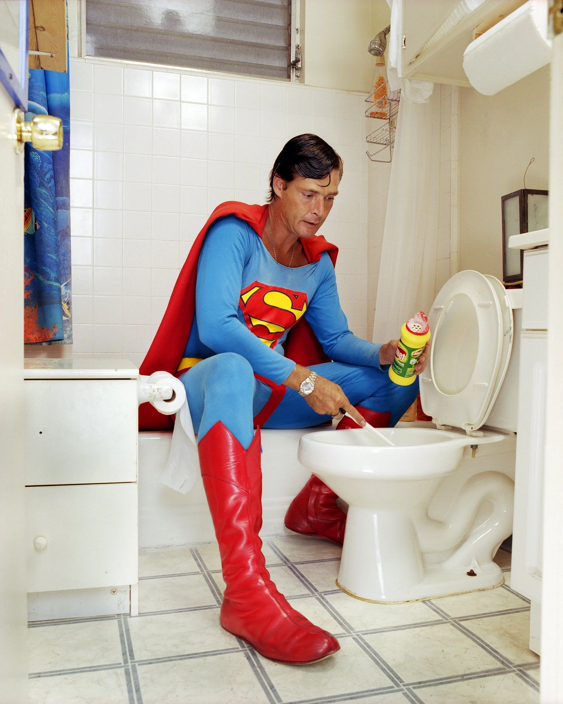 SUPERHEROES AT HOME