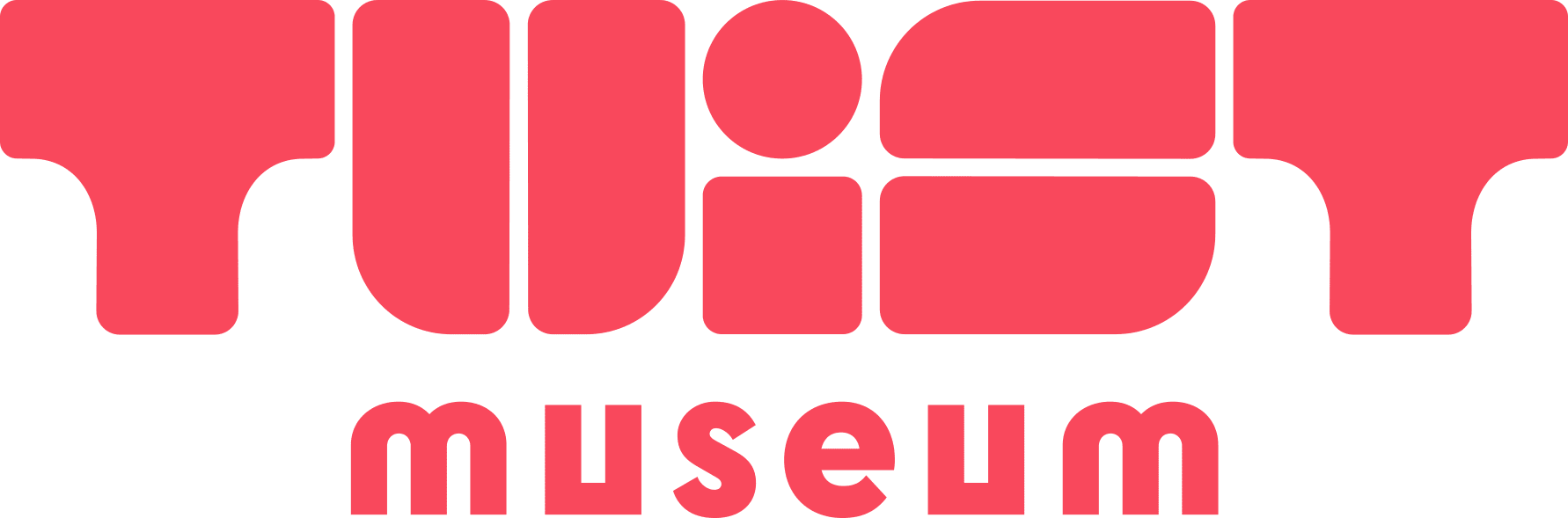 Logo for the TRUEDA Museum in pink and black text.