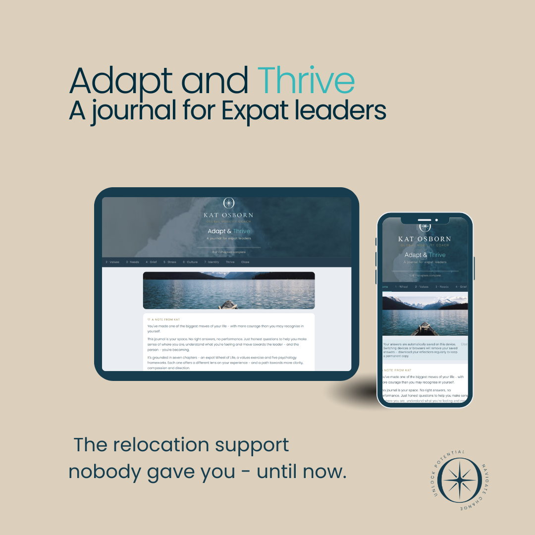 Adapt & Thrive: A Journal for Expat Leaders