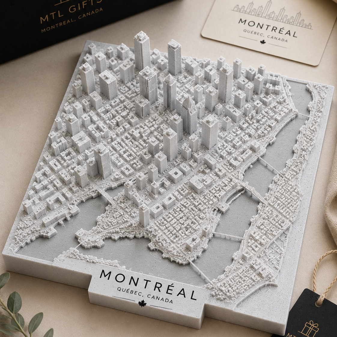Montreal 3D City Map