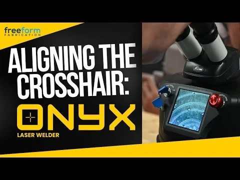 Onyx Laser Welder: How to align the cross