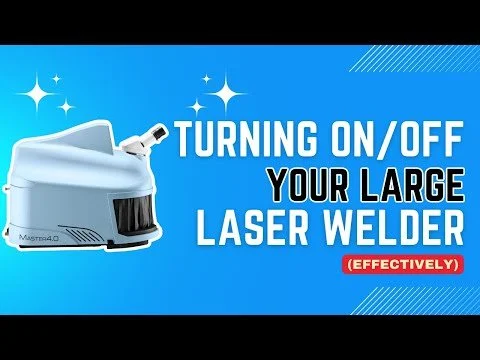Mastering Your Large Laser Welder: Power On/Off Guide!