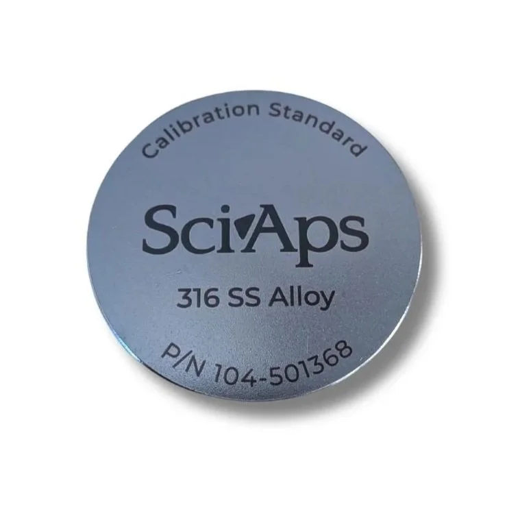 Calibration Piece for SciAps Powerhouse XRF Analyser