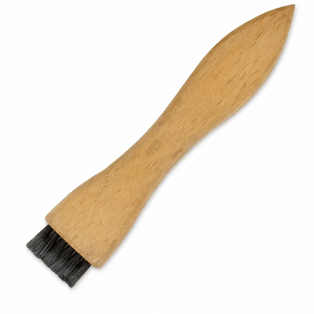 Wooden-handled cutter cleaning brush for Solidscape 3Z and S Series wax 3D printers