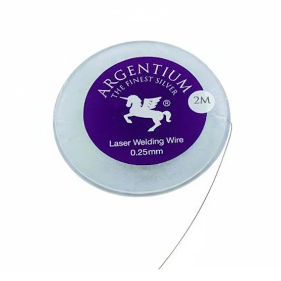 Argentium 940 Silver Laser Wire — 2 Metre, 0.25mm