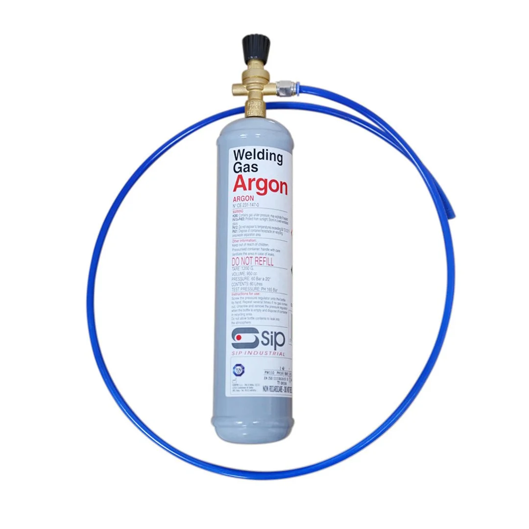 Argon Gas Regulator & Pipe Starter Kit for Laser Welding