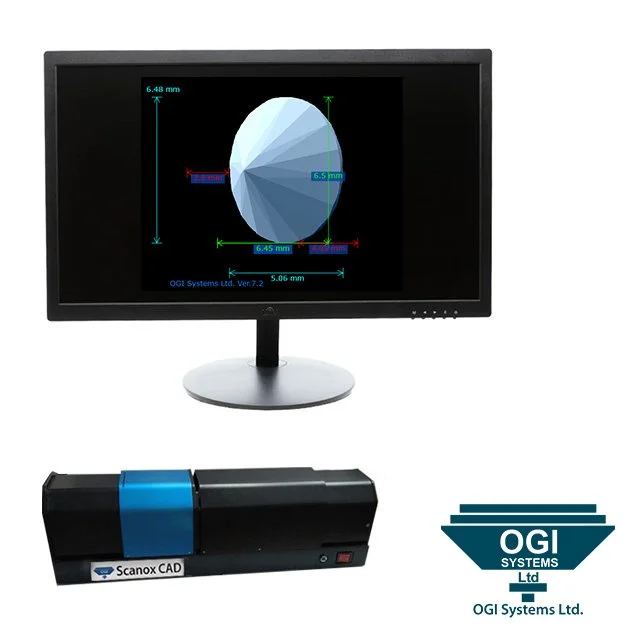 OGI Scanox CAD 3D Stone & Diamond Scanner (1 Lens)