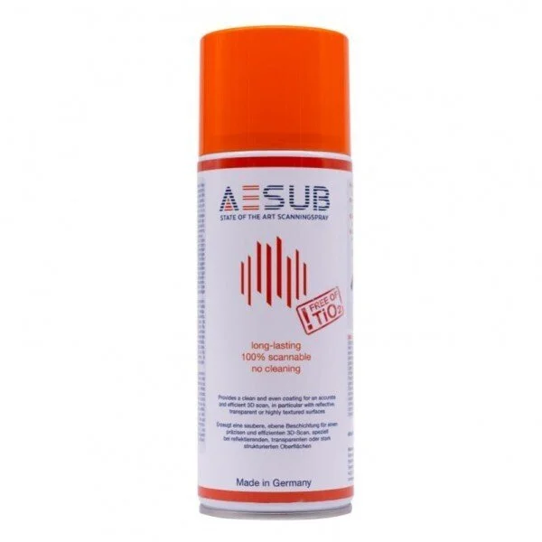 AESUB Orange Vanishing 3D Scanning Spray (400mL)