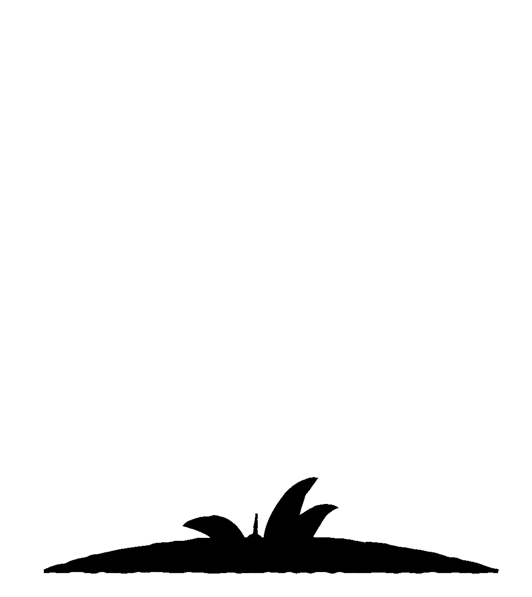 Mooja Logo. Umberella, Palm Tree.