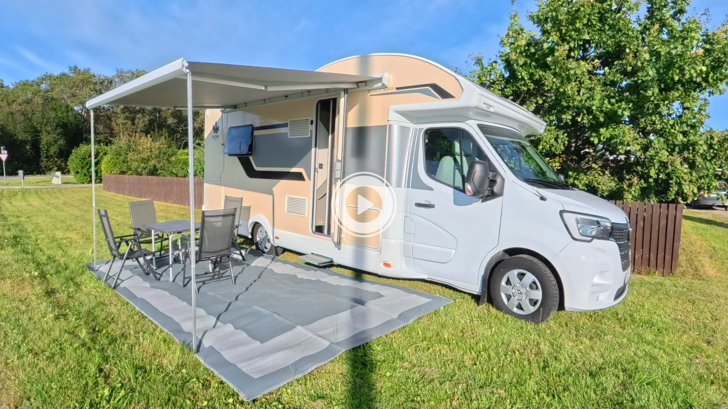 Ahorn Canada TQ Plus 2024 matkaauto 360° virtuaaltuur.