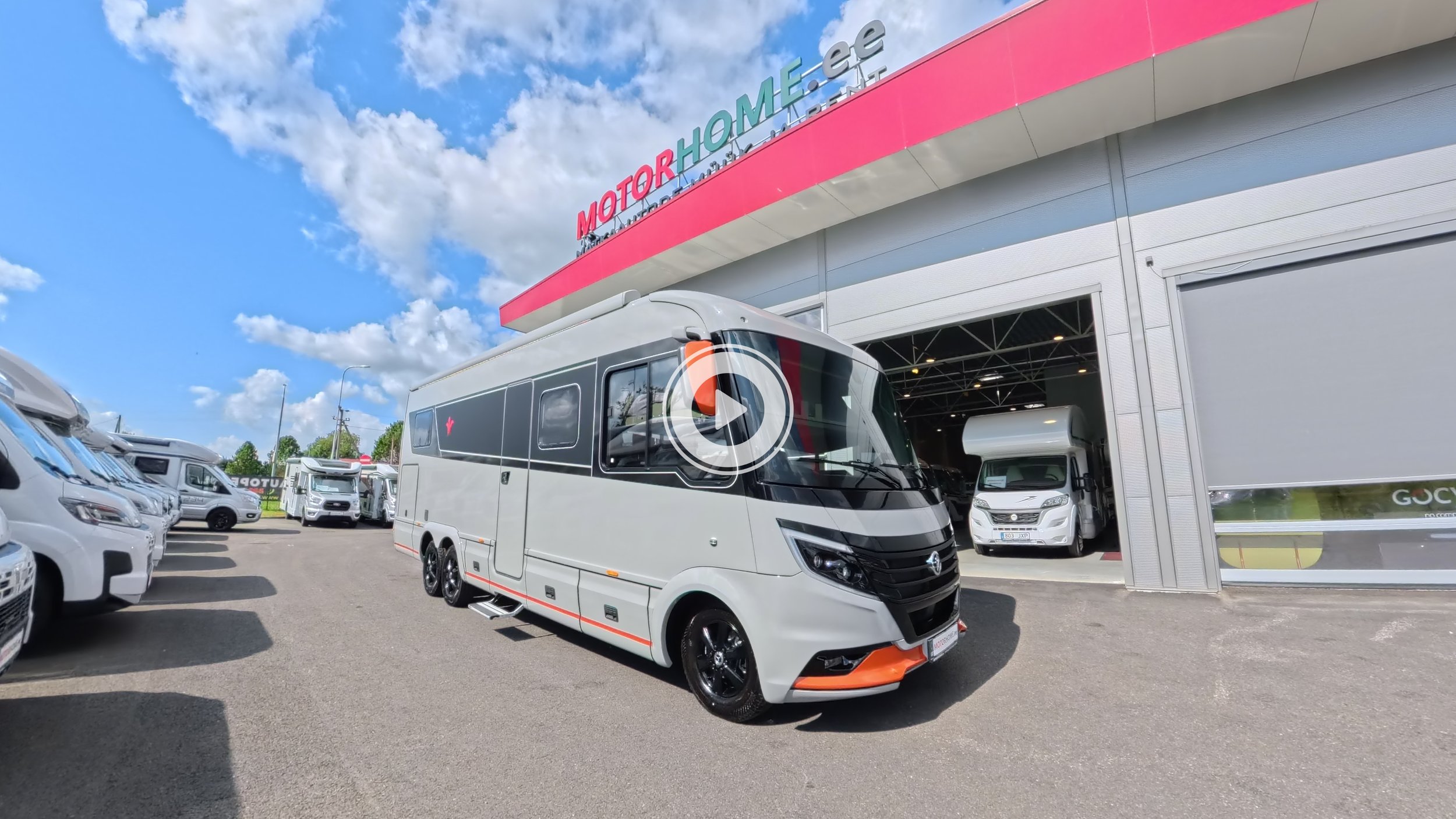 Niesmann+Bischoff matkaauto 360° virtuaaltuur Motorhome.ee-le