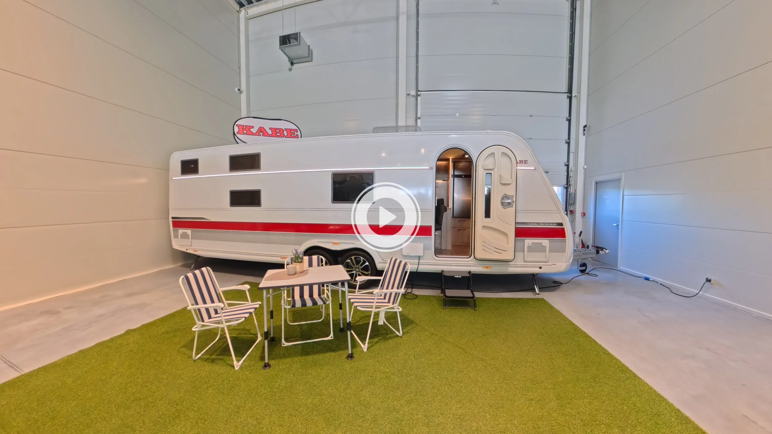 Kabe Royal 780 TDL haagissuvila 360° virtuaaltuur.