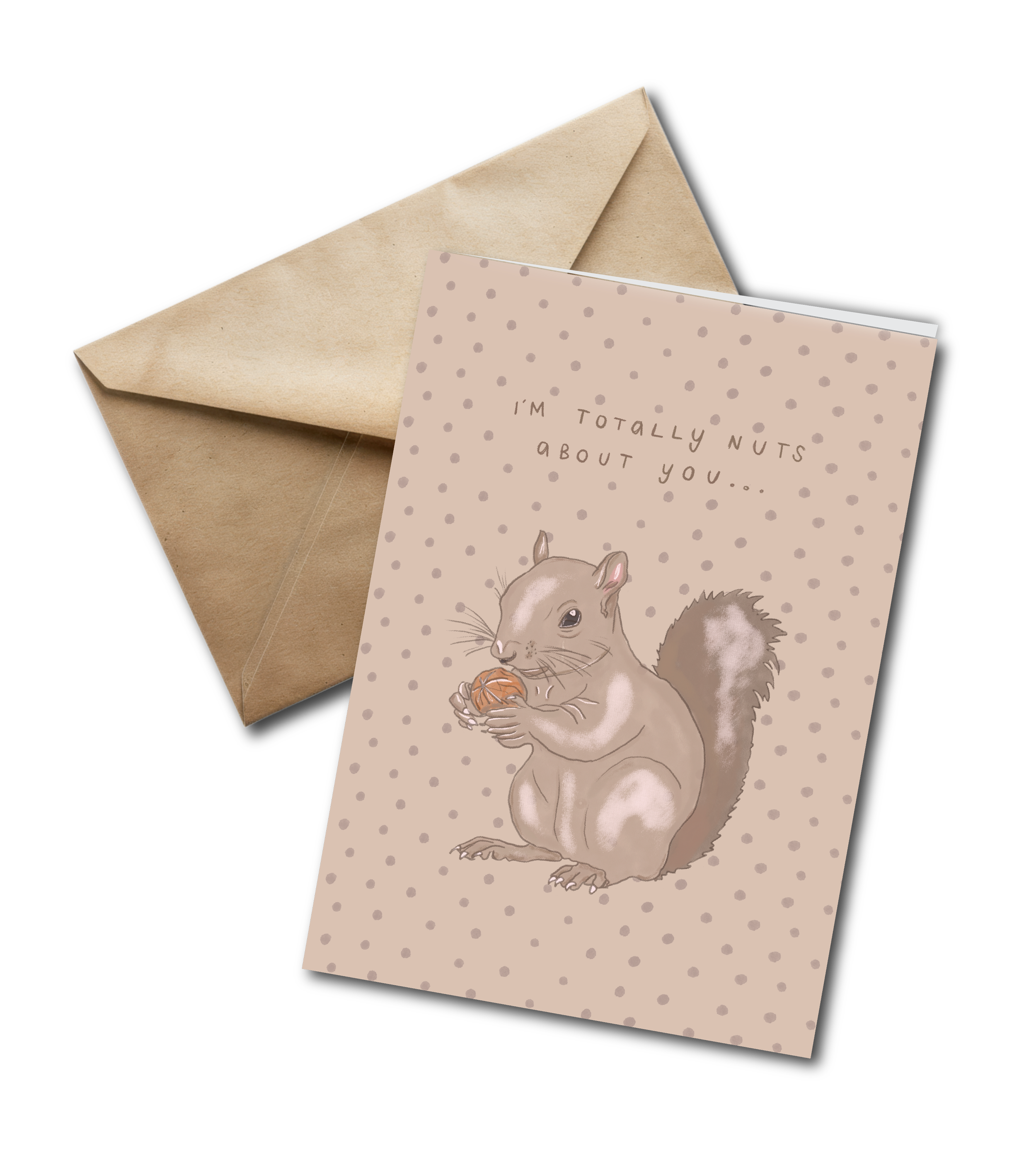 Totally Nuts About You Card
