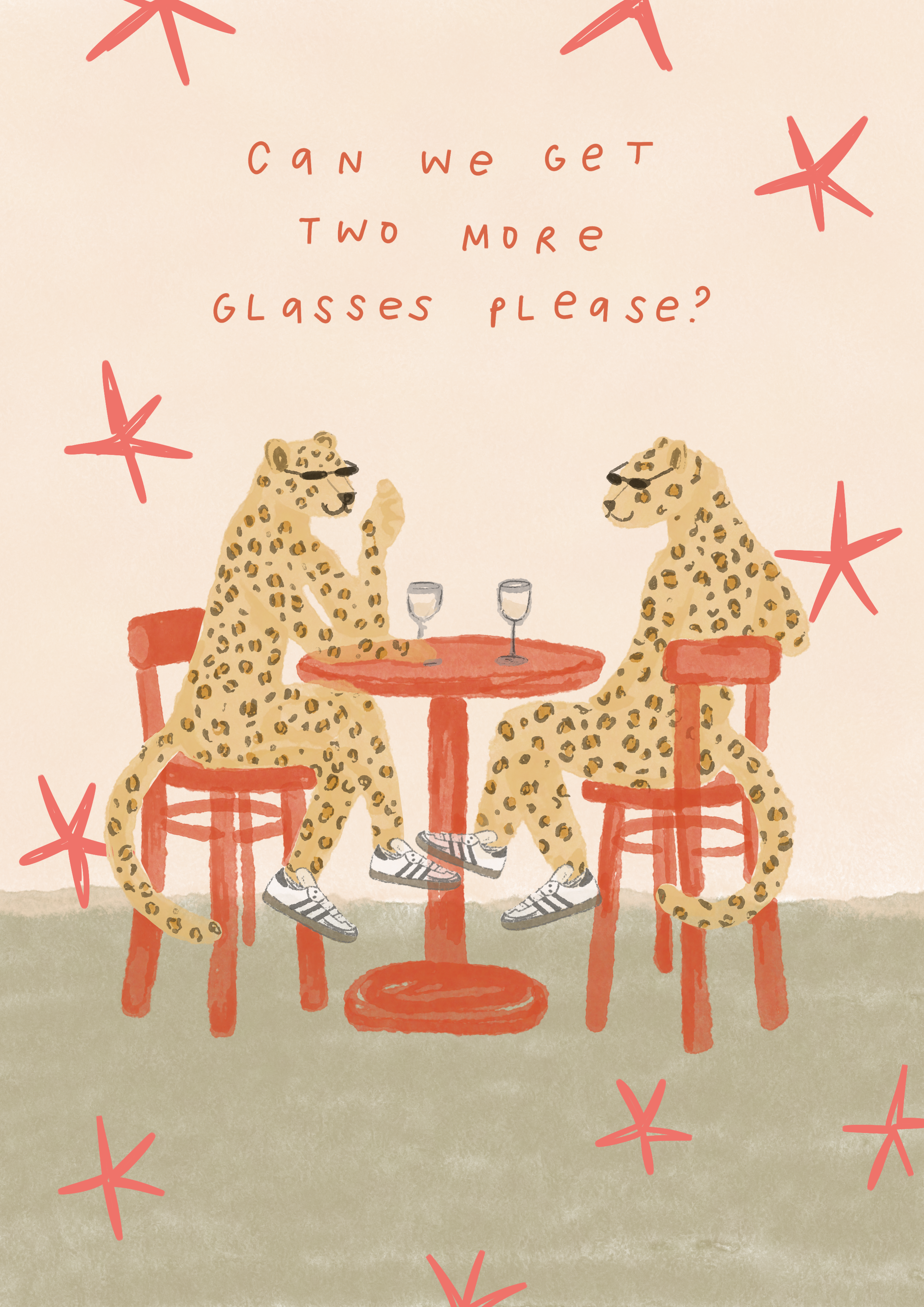 Can We Get Two More Glasses Please