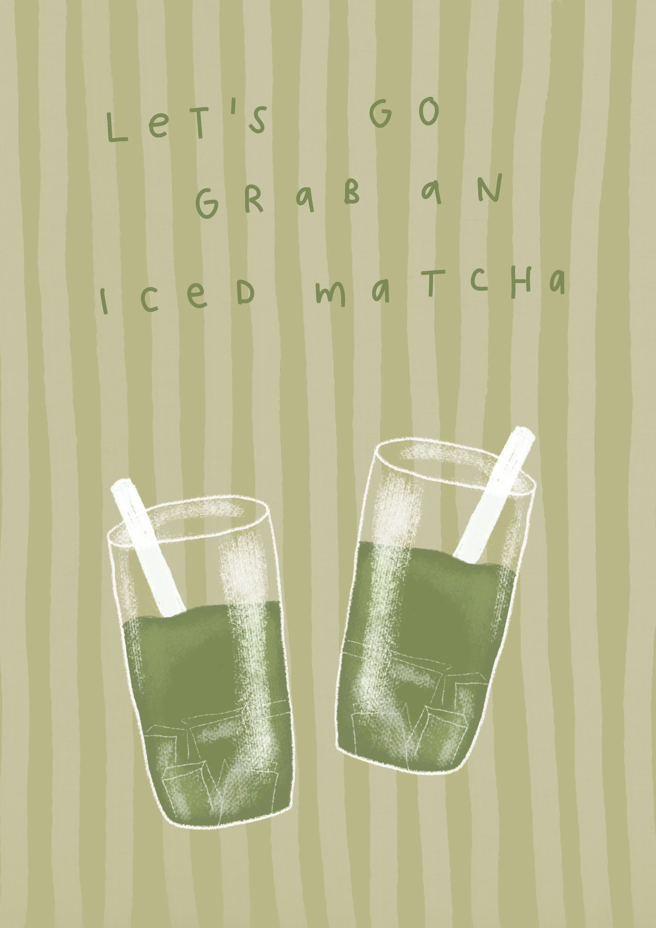 Let's Go For An Iced Matcha